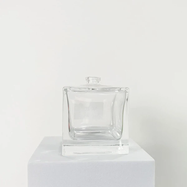 50 ml sklenená štvorcová fľaša na parfumy