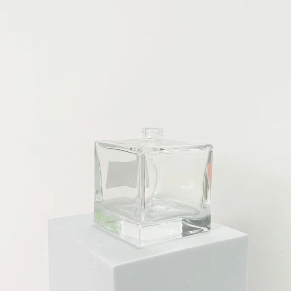 50 Ml Glass Square Perfume Bottle